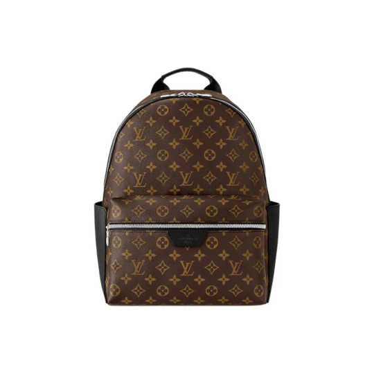 Leather brown backpack