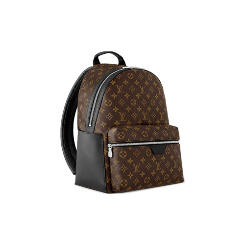 Leather brown backpack
