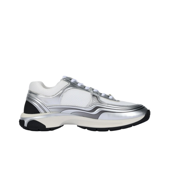 Logo Silver Sneakers