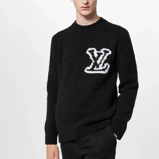 Louis Vuitton Black Men's Sweater
