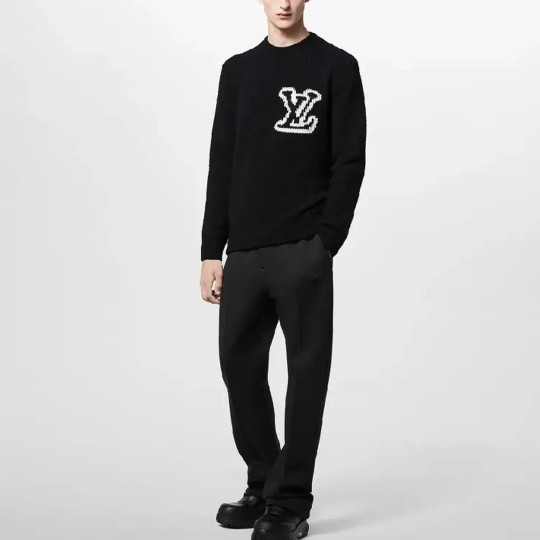 Louis Vuitton Black Men's Sweater
