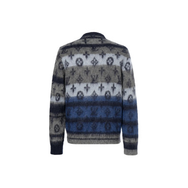 Louis Vuitton Monogram Mohair Men's Cardigan