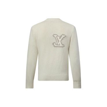 Louis Vuitton White Men's Sweater