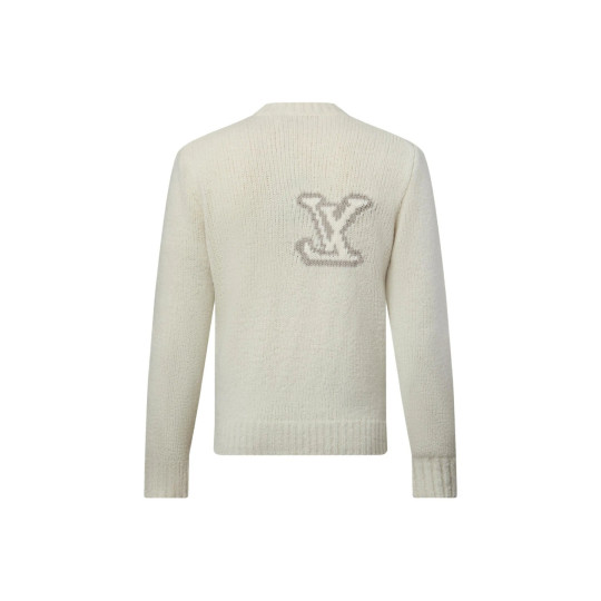 Louis Vuitton White Men's Sweater