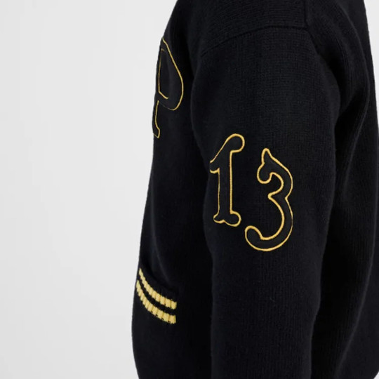 Prada Black Men's Cardigan