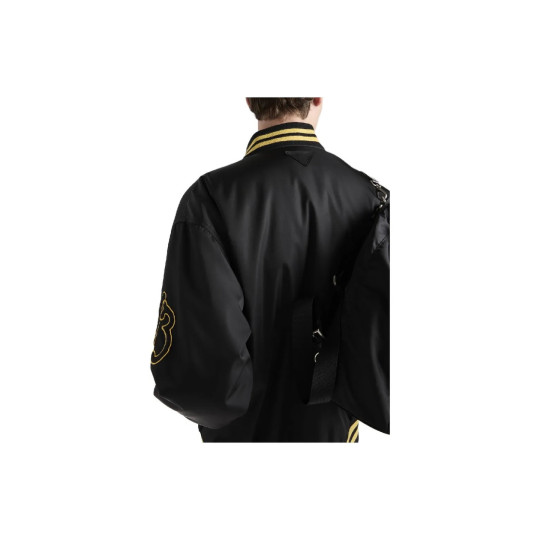 Prada Black Men's Bomber Jacket