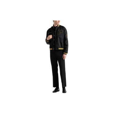 Prada Black Men's Bomber Jacket
