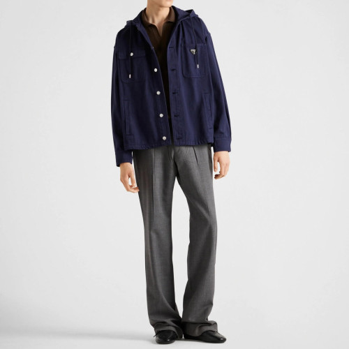 Prada Denim Blue Men's Jacket