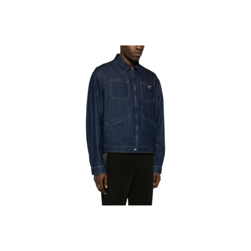 Prada Denim Blue Men's Jacket