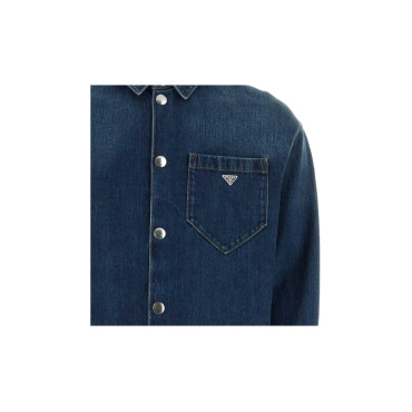 Prada Denim Blue Men's Jacket