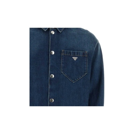 Prada Denim Blue Men's Jacket