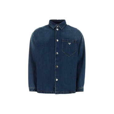 Prada Denim Blue Men's Jacket