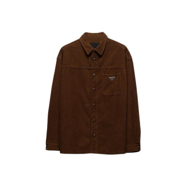 Prada Brown Men's Shirt