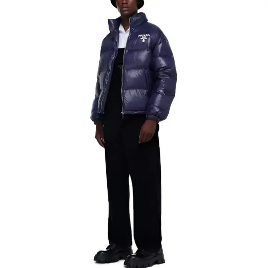 Prada Blue Men's Down Jacket