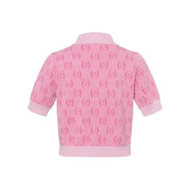 Logo Pink Polo Shirt