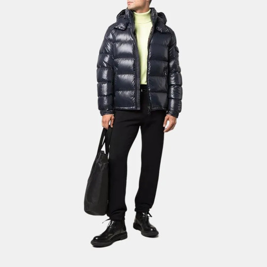 Moncler Maya Dark Blue Men's Down Jacket