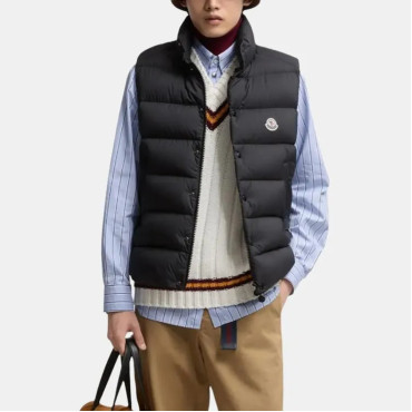 Moncler Tibb Black Men's Vest