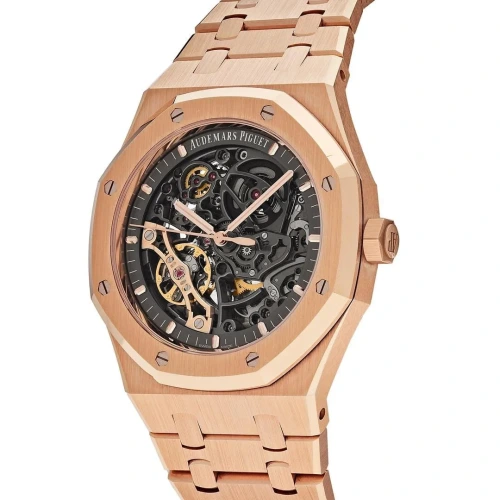 Royal Oak Double Balance Wheel Openworked Rose Gold watch