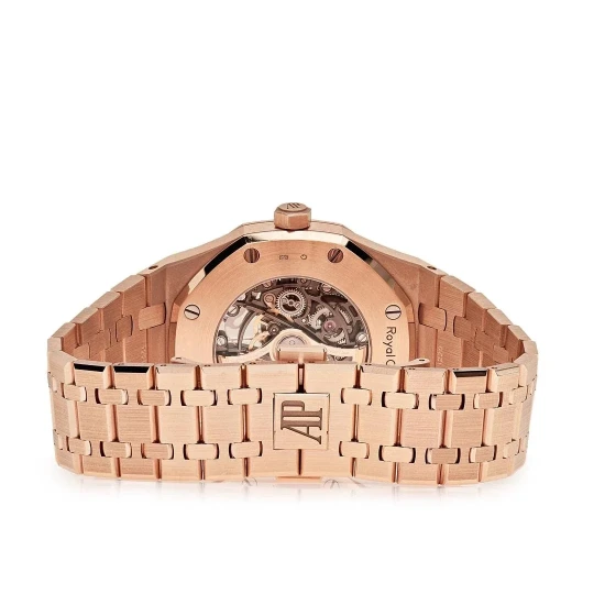 Royal Oak Double Balance Wheel Openworked Rose Gold watch