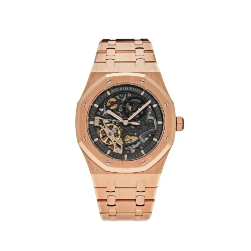 Royal Oak Double Balance Wheel Openworked Rose Gold watch