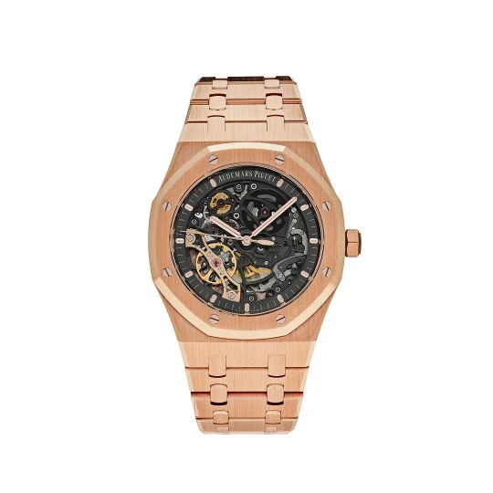 Royal Oak Double Balance Wheel Openworked Rose Gold watch