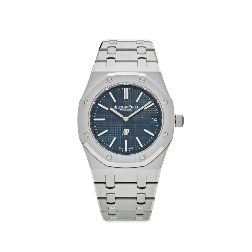 Royal Oak Jumbo Extra-Thin Stainless Steel Blue Dial watch