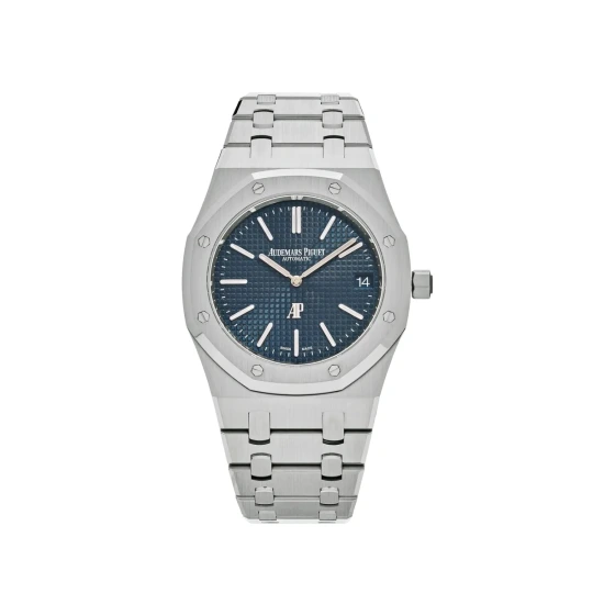 Royal Oak Jumbo Extra-Thin Stainless Steel Blue Dial watch