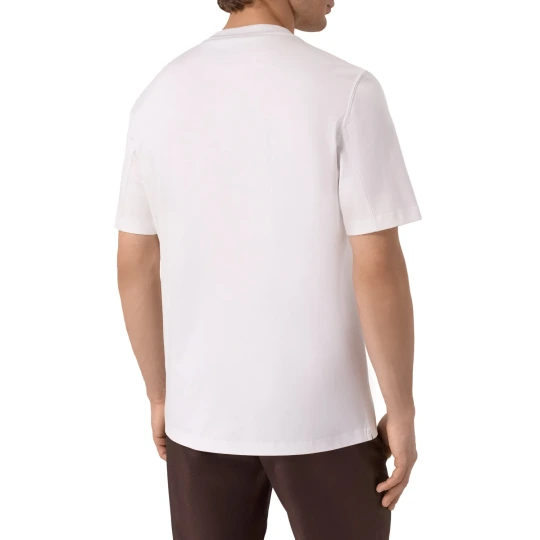 Nautical Sailboat Print Cotton T-Shirt