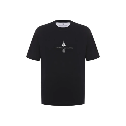 Sailboat Print T-Shirt