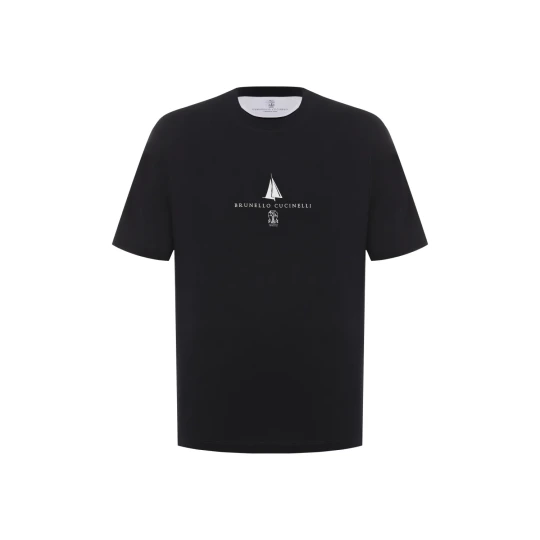 Sailboat Print T-Shirt