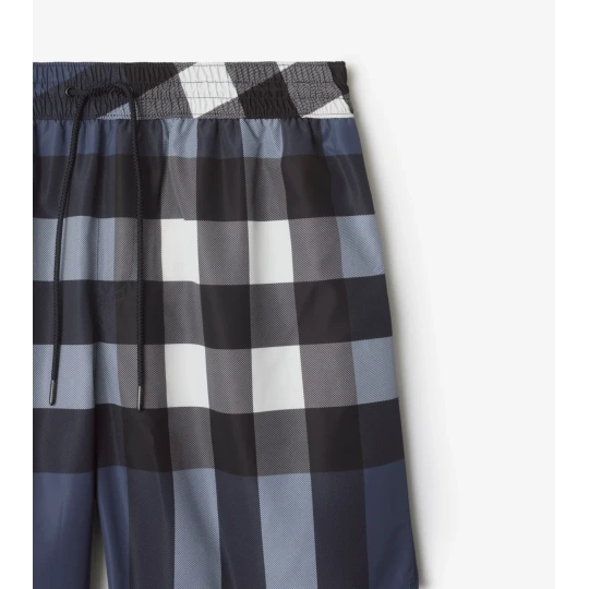 Check Swim Shorts