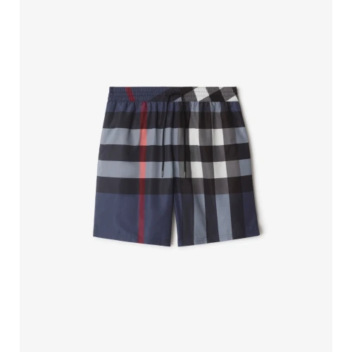 Check Swim Shorts