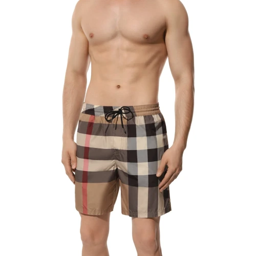 Exploded Check Swim Shorts