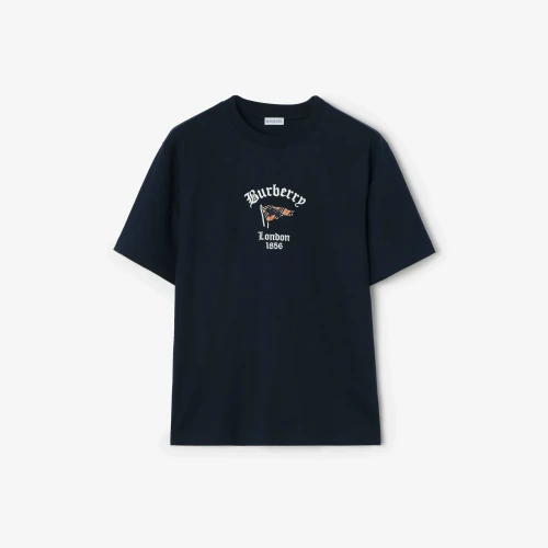 London 1856 Embroidered Logo T-Shirt