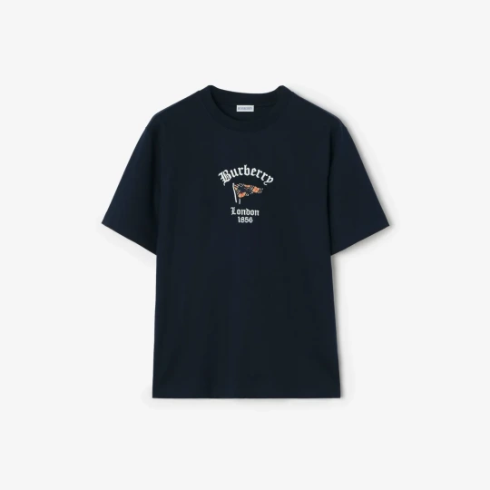London 1856 Embroidered Logo T-Shirt