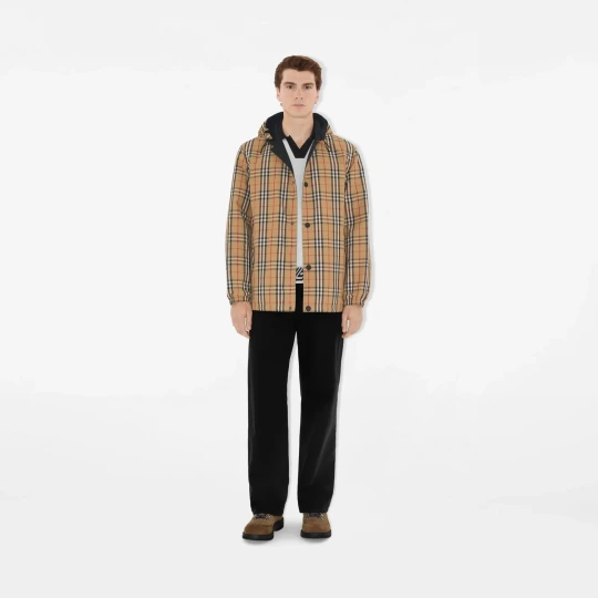 Reversible Hooded Jacket