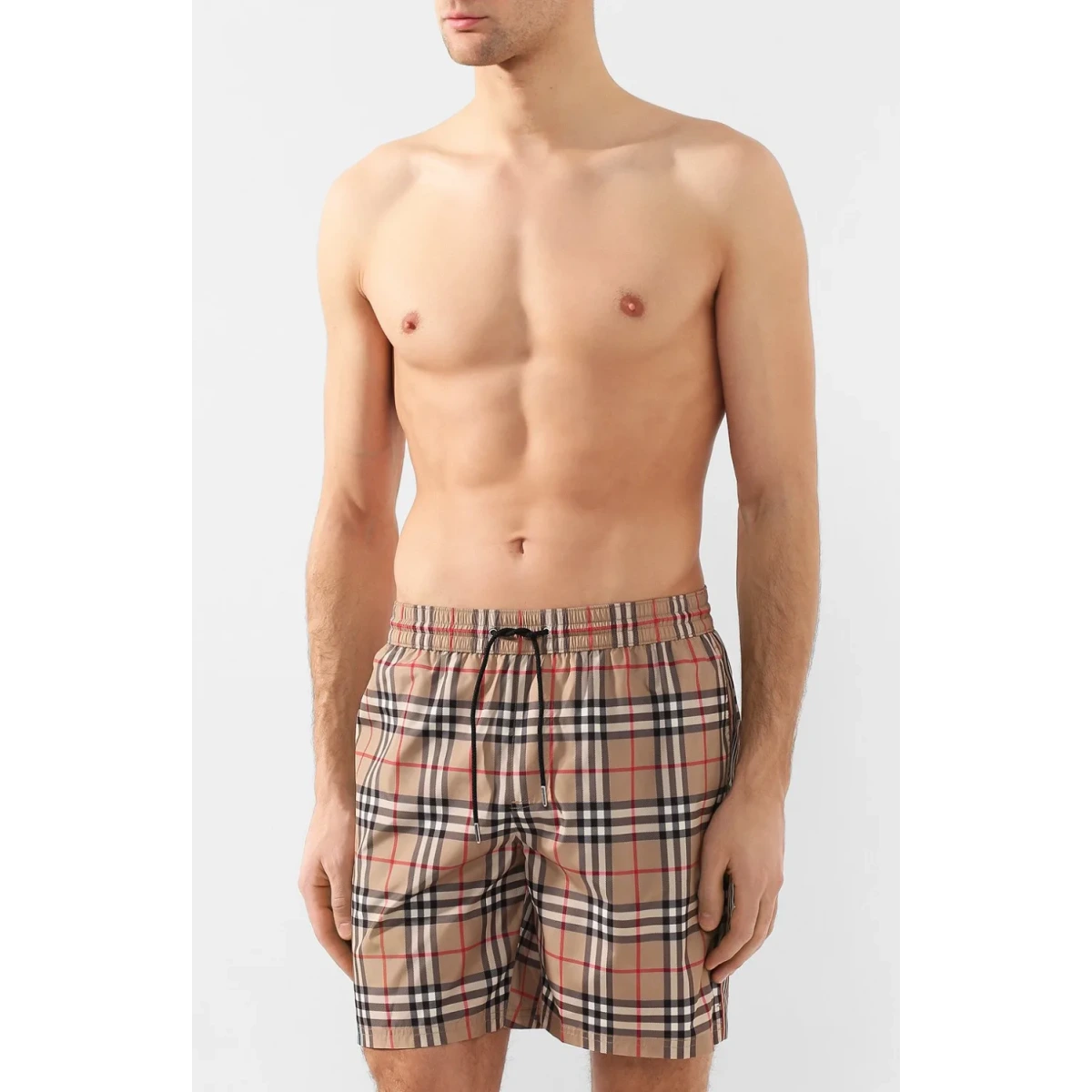 Vintage Check Drawcord Shorts