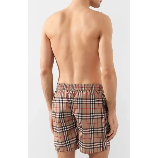 Vintage Check Drawcord Shorts