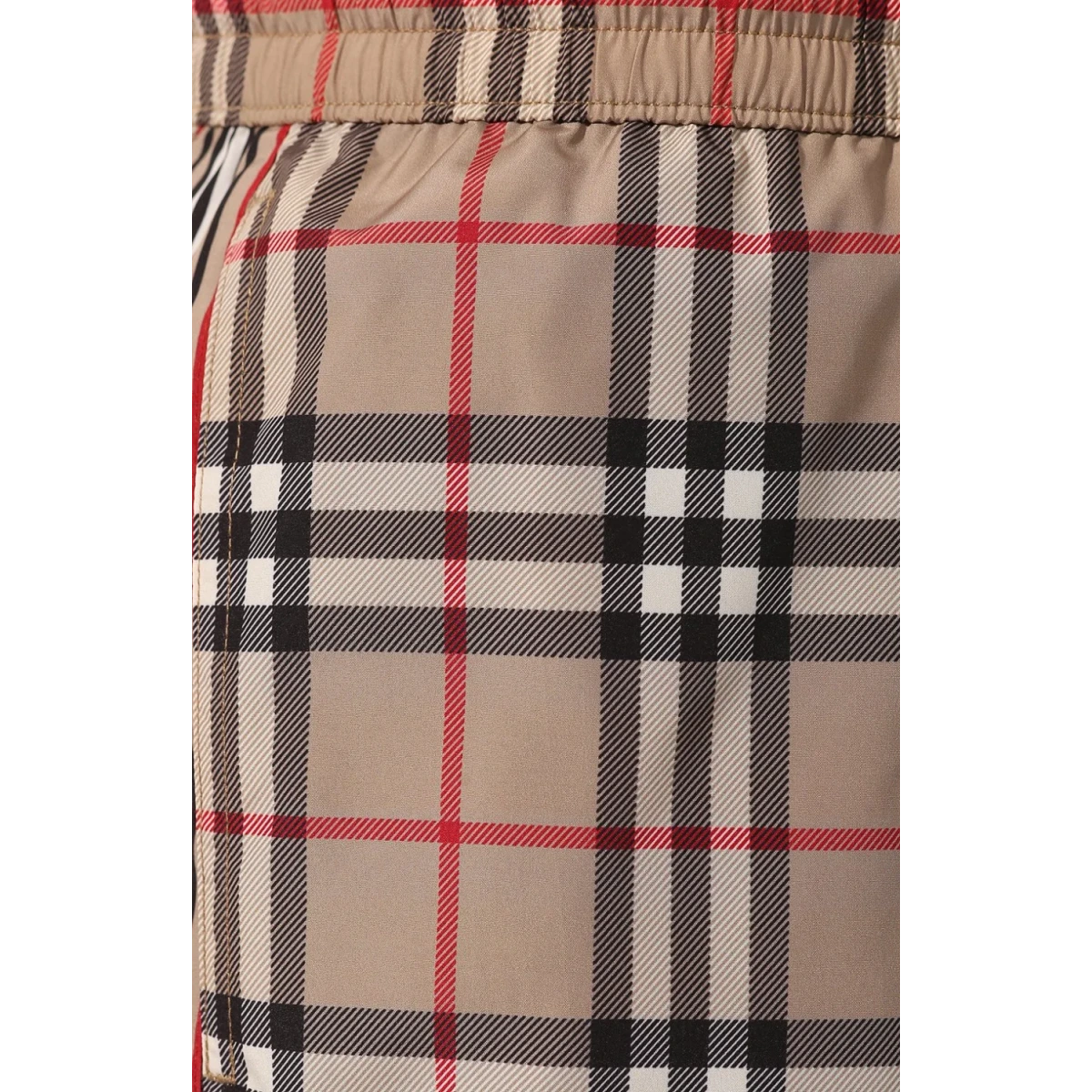 Vintage Check Drawcord Shorts