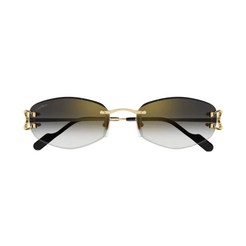 Gold Square Sunglasses