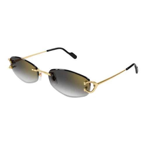 Gold Square Sunglasses