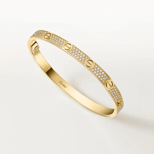 Love Bracelet Paved Diamonds