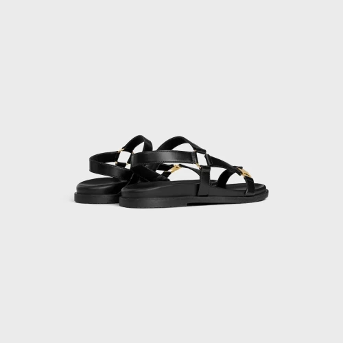 MAUD SANDAL WITH TRIOMPHE IN CALFSKIN