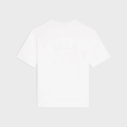 Loose t-shirt in cotton jersey