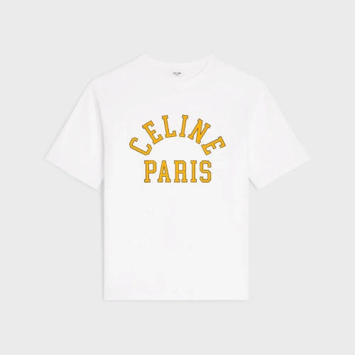 Loose t-shirt in cotton jersey