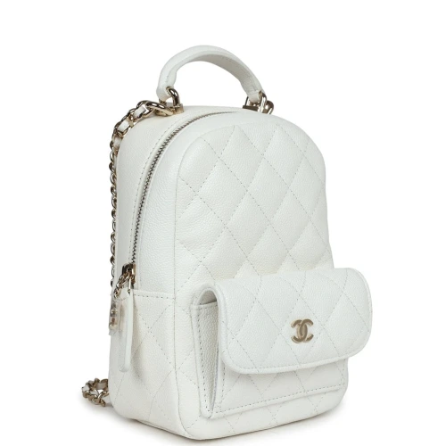 Caviar Quilted CC Mini Classic Backpack