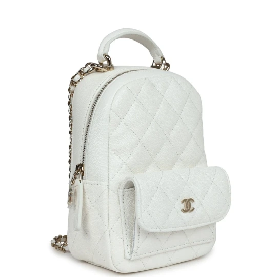 Caviar Quilted CC Mini Classic Backpack