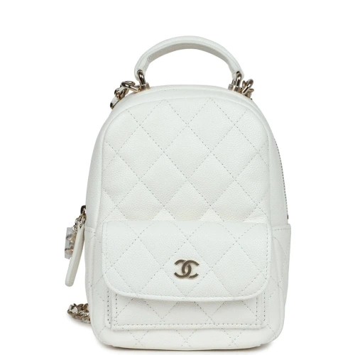 Caviar Quilted CC Mini Classic Backpack