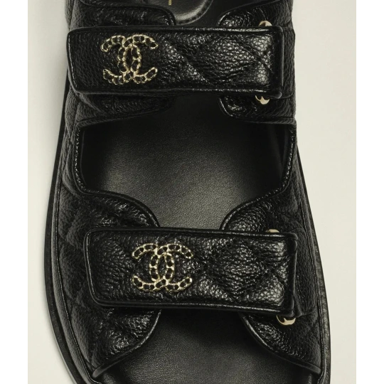 Grained Calfskin Sandals