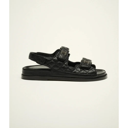 Grained Calfskin Sandals